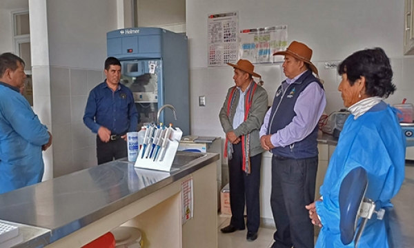 Consejeros regionales supervisan atención en Centro de Salud de Chuquibambilla - Grau