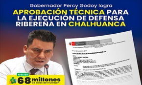 Logran aprobación técnica del Midagri para ejecución de defensa ribereña en Chalhuanca por más de 68 millones de soles